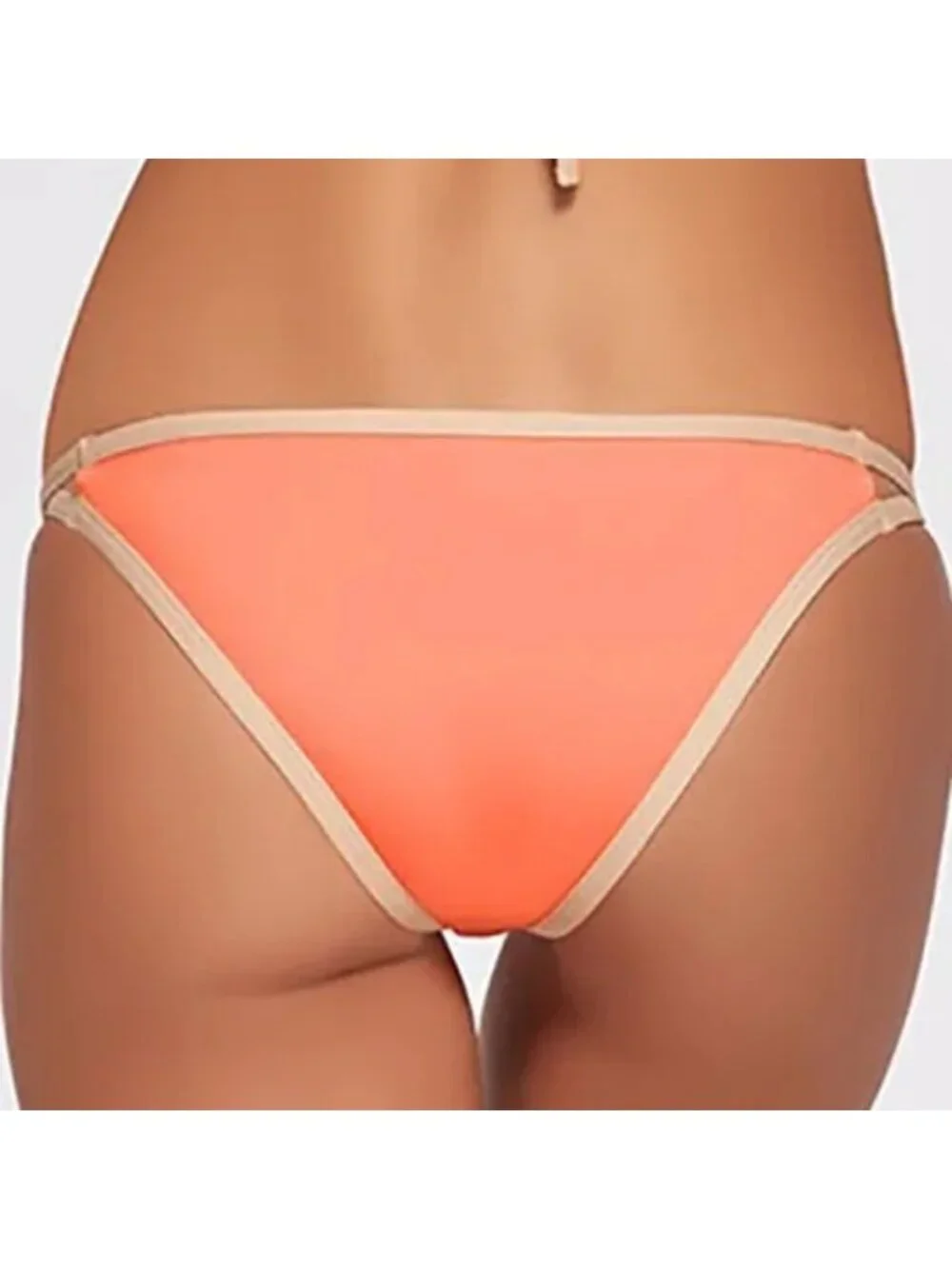 L*Space Sorbet Titanium Piped Bottom in Classic Cut Crossover Strap Size Small